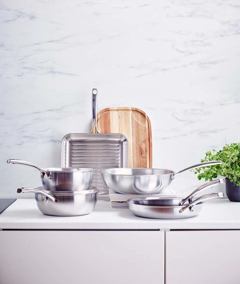 BK Superior Triply Koekenpan - Ø 24 Cm - RVS - Inductie 5 BK Superior Triply Koekenpan - Ø 24 Cm - RVS - Inductie - Afbeelding 3