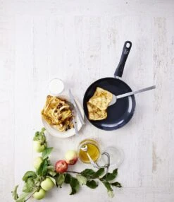 GreenChef Diamond Koekenpannenset Ø 20cm + Ø 28cm - Zwart - Inductie - PFAS-vrij -Eersteklas Kookgereiwinkel 1038x1200 2