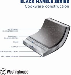 Westinghouse Koekenpan Inductie - Ø 30 Cm - Zwart Marmer - Speciale Editie 13 Westinghouse Koekenpan Inductie - Ø 30 Cm - Zwart Marmer - Speciale Editie -Eersteklas Kookgereiwinkel 1134x1200 3