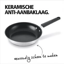 BRABANTIA ENJOYMENT Koekenpan - Keramische Antiaanbaklaag - Ø 24 Cm - Inductie - Pfas Vrij 11 BRABANTIA ENJOYMENT Koekenpan - Keramische Antiaanbaklaag - Ø 24 Cm - Inductie - Pfas Vrij -Eersteklas Kookgereiwinkel 1198x1200 5