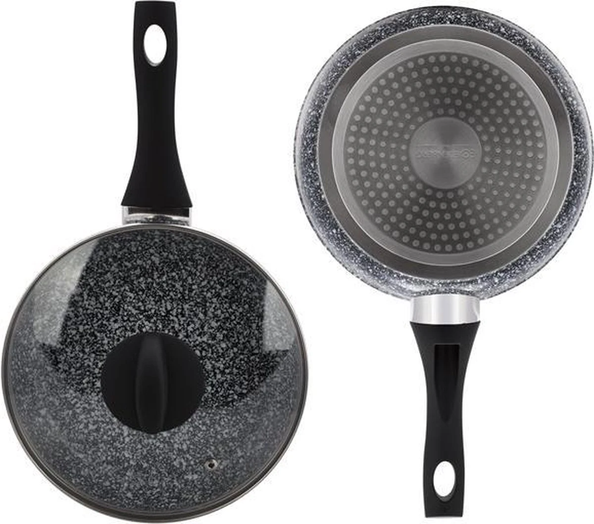 Edënbërg Stonetec Line - Hapjespan Keramisch - 22 Cm - 3-laags Anti-aanbaklaag! 5 Edënbërg Stonetec Line - Hapjespan Keramisch - 22 Cm - 3-laags Anti-aanbaklaag! - Afbeelding 3