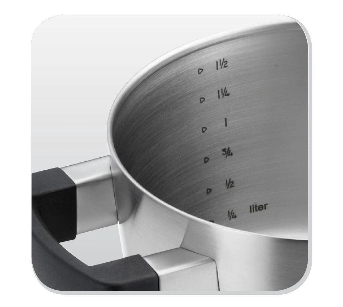 BK Conical Cool Glas Pannenset - 4-delig - RVS - Glazen Deksel - Inductie 7 BK Conical Cool Glas Pannenset - 4-delig - RVS - Glazen Deksel - Inductie - Afbeelding 5