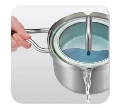 BK Q-linair Master Glas Pannenset - 5-delig - Glazen Deksel - Veilig Afgietsysteem - Inductie -Eersteklas Kookgereiwinkel 1200x1076 2