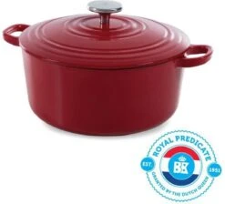 BK Bourgogne Braadpan Ø 28 Cm - Rood - Gietijzer - Inductie -Eersteklas Kookgereiwinkel 1200x1086 3