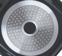 Cheffinger Koekenpan - Met Deksel - Marmeren Coating - 26 Cm - Zwart -Eersteklas Kookgereiwinkel 1200x1087