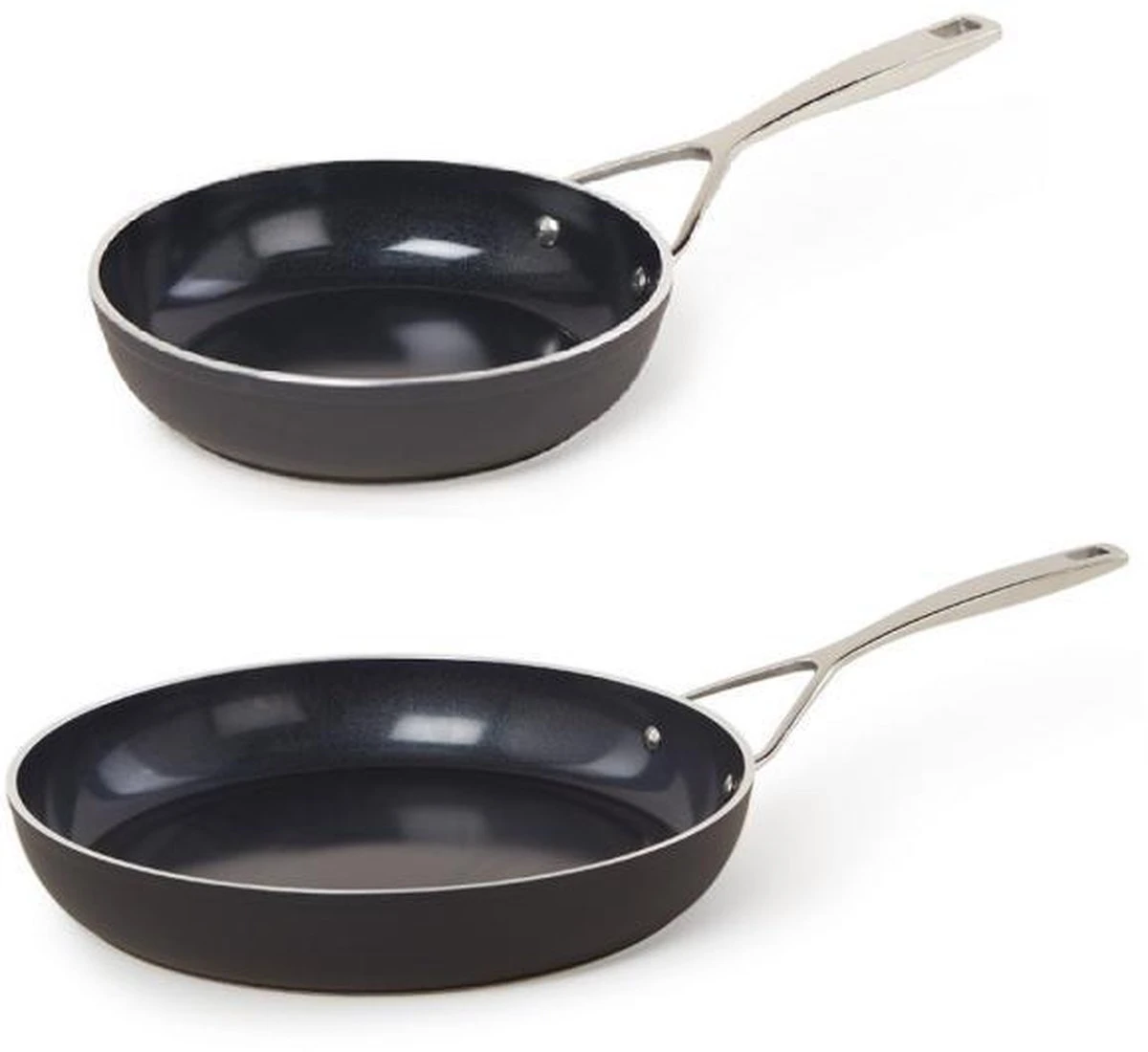 Demeyere Alu Pro 5 Ceraforce Bakpannenset 20cm + 24cm 3 Demeyere Alu Pro 5 Ceraforce Bakpannenset 20cm + 24cm