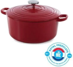 BK Bourgogne Braadpan Ø 24 Cm - Rood - Gietijzer - Inductie 19 BK Bourgogne Braadpan Ø 24 Cm - Rood - Gietijzer - Inductie -Eersteklas Kookgereiwinkel 1200x1106 1