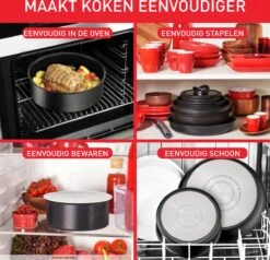 Tefal Ingenio Unlimited - Hapjespan - Ø24 Cm - Excl. Handgreep -Eersteklas Kookgereiwinkel 1200x1158 7