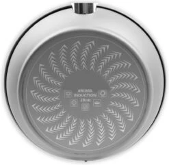 Merkloos Keukenpan Met Deksel En Heeft Een Diameter Van Ø 28 Cm - Luxe Hapjespan Keukenpan Van 28cm Anti-aanbaklaag - Handvat Zwart - Pan Met Deksel -Eersteklas Kookgereiwinkel 1200x1169 1