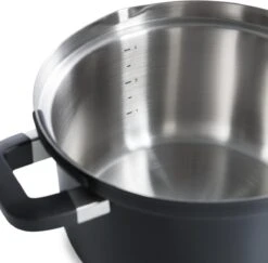 BK Flow Cool Black Glas Kookpannenset - 4-delig - Zwart - Glazen Deksel - Veilig Afgietsysteem - Inductie -Eersteklas Kookgereiwinkel 1200x1182