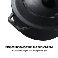 MOA Gietijzeren Braadpan - Inhoud 5,7 Liter - 26CM - Rond - Alle Warmtebronnen - Ook Voor Inductie - Gewicht 5,8 Kg - Zwart - C26B 12 MOA Gietijzeren Braadpan - Inhoud 5,7 Liter - 26CM - Rond - Alle Warmtebronnen - Ook Voor Inductie - Gewicht 5,8 Kg - Zwart - C26B -Eersteklas Kookgereiwinkel 1200x1200 1013