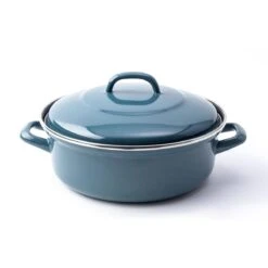 BK Fortalit Braadpan Ø 28 Cm - Blauw - Emaille - Inductie -Eersteklas Kookgereiwinkel 1200x1200 1022