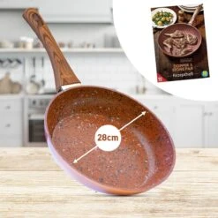 Livington Copper & Stone Pan - 24cm Koekenpan- Anti-aanbaklaag En Krasbestendig - Graniet Look - Binnenste Steenlaag Voor Perfecte Warmteverdeling - Geschikt Voor Ceran, Gas, Elektrisch, Inductie 21 Livington Copper & Stone Pan - 24cm Koekenpan- Anti-aanbaklaag En Krasbestendig - Graniet Look - Binnenste Steenlaag Voor Perfecte Warmteverdeling - Geschikt Voor Ceran, Gas, Elektrisch, Inductie -Eersteklas Kookgereiwinkel 1200x1200 1159