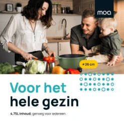 MOA Gietijzeren Braadpan - Inhoud 4,75 Liter - 26CM - Rond - Alle Warmtebronnen - Ook Voor Inductie - Gewicht 5,8 Kg - Olijfgroen - MC26OG 18 MOA Gietijzeren Braadpan - Inhoud 4,75 Liter - 26CM - Rond - Alle Warmtebronnen - Ook Voor Inductie - Gewicht 5,8 Kg - Olijfgroen - MC26OG -Eersteklas Kookgereiwinkel 1200x1200 1178