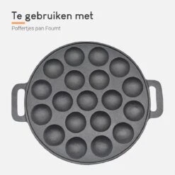 Ocina Poffertjespan Accessoires Set - Doseerfles - Poffertjes Spuitfles - 6x Poffertjes Vork - Kwast - Siliconen Kwast - Bakkwast - Gratis Poffertjes E-Book -Eersteklas Kookgereiwinkel 1200x1200 1232