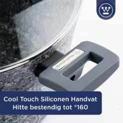 Westinghouse Kookpan/Braadpan Inductie - Ø 28 Cm - Grijs Graniet - Met Deksel - PFOA Vrij 13 Westinghouse Kookpan/Braadpan Inductie - Ø 28 Cm - Grijs Graniet - Met Deksel - PFOA Vrij -Eersteklas Kookgereiwinkel 1200x1200 151