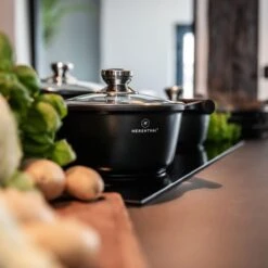 Herenthal Inductie Pannenset - Luxe 10-delige Koekenpanset - Voor Alle Warmtebronnen - Met Glazen Deksels En Koudgrepen - Zwart 18 Herenthal Inductie Pannenset - Luxe 10-delige Koekenpanset - Voor Alle Warmtebronnen - Met Glazen Deksels En Koudgrepen - Zwart -Eersteklas Kookgereiwinkel 1200x1200 205