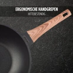 Rosmarino Black Line - Wokpan - Ø30cm - 100% PFAS & PFOA Vrij - Gegoten Aluminium - Non-stick Minerale Coating - Ergonomische Handgreep - Geschikt Voor Alle Warmtebronnen & Vaatwasser 26 Rosmarino Black Line - Wokpan - Ø30cm - 100% PFAS & PFOA Vrij - Gegoten Aluminium - Non-stick Minerale Coating - Ergonomische Handgreep - Geschikt Voor Alle Warmtebronnen & Vaatwasser -Eersteklas Kookgereiwinkel 1200x1200 348