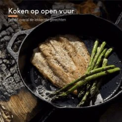Ocina Gietijzeren Pan – ø30,5cm - Skillet - Koekenpan – Hapjespan – Koekenpan Inductie – Koekenpannenset - Gietijzeren Pan Bbq - Gietijzer -Eersteklas Kookgereiwinkel 1200x1200 397