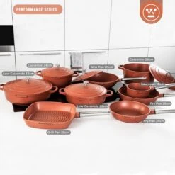 Westinghouse Performance Series - Koekenpan Inductie 28cm - Oven Geschikt - Rood - Geschikt Voor Alle Warmtebronnen -Eersteklas Kookgereiwinkel 1200x1200 416