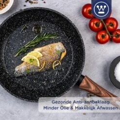 Westinghouse Koekenpan Inductie - Ø 30 Cm - Zwart Marmer - Speciale Editie 15 Westinghouse Koekenpan Inductie - Ø 30 Cm - Zwart Marmer - Speciale Editie -Eersteklas Kookgereiwinkel 1200x1200 434