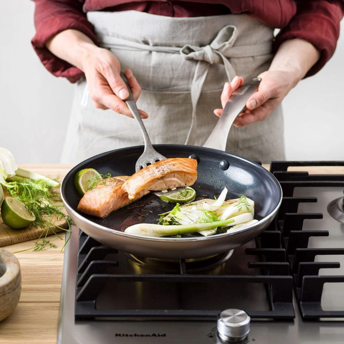 GreenPan Koekenpan - Royal Bronze - ø 20 Cm - Keramische Anti-aanbaklaag 7 GreenPan Koekenpan - Royal Bronze - ø 20 Cm - Keramische Anti-aanbaklaag - Afbeelding 5