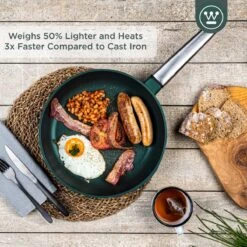 Westinghouse Performance Series - Koekenpan Inductie 24cm - Oven Geschikt - Groen 15 Westinghouse Performance Series - Koekenpan Inductie 24cm - Oven Geschikt - Groen -Eersteklas Kookgereiwinkel 1200x1200 636