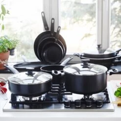 GreenPan Cambridge Koekenpannenset Ø 24cm + Ø 28cm - Zwart - Inductie - PFAS-vrij 41 GreenPan Cambridge Koekenpannenset Ø 24cm + Ø 28cm - Zwart - Inductie - PFAS-vrij -Eersteklas Kookgereiwinkel 1200x1200 656