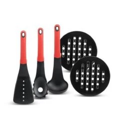 Edënbërg Red Line -15-delige Luxe Pannenset Van Gesmeed Aluminium - Rood/Metallic -Eersteklas Kookgereiwinkel 1200x1200 907