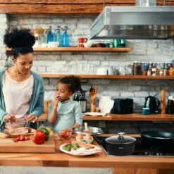 BIKO - Smile Pannen 8 Delige Pannenset - Braadpan - Zwart -Eersteklas Kookgereiwinkel 1200x1200 93