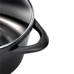 Smile 10 Delige Pannenset - Antiaanbaklaag - Vaatwasser Bestendig - Zwart -Eersteklas Kookgereiwinkel 1200x1200 931