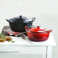 Le Creuset Braadpan Faitout Tradition Kersenrood - ø 24 Cm / 3 Liter 12 Le Creuset Braadpan Faitout Tradition Kersenrood - ø 24 Cm / 3 Liter -Eersteklas Kookgereiwinkel 1200x1200 958