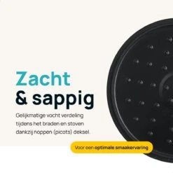 MOA Gietijzeren Braadpan - Inhoud 4,75 Liter - 26CM - Rond - Alle Warmtebronnen - Ook Voor Inductie - Gewicht 5,8 Kg - Bordeaux Rood - MC26BR 16 MOA Gietijzeren Braadpan - Inhoud 4,75 Liter - 26CM - Rond - Alle Warmtebronnen - Ook Voor Inductie - Gewicht 5,8 Kg - Bordeaux Rood - MC26BR -Eersteklas Kookgereiwinkel 1200x1200 987
