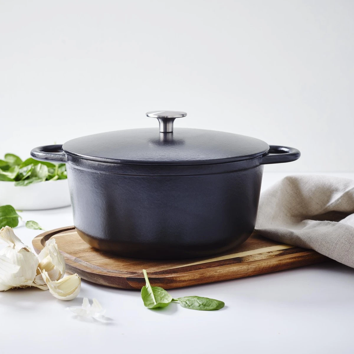 Gero Mads Braadpan Ø 24 Cm - Zwart - Gietijzer - Inductie 4 Gero Mads Braadpan Ø 24 Cm - Zwart - Gietijzer - Inductie - Afbeelding 2