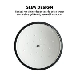 MOA Gietijzeren Braadpan - Inhoud 5,7 Liter - 26CM - Rond - Alle Warmtebronnen - Ook Voor Inductie - Gewicht 5,8 Kg - Wit - C26W -Eersteklas Kookgereiwinkel 1200x1200 999