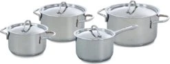 BK Profiline Pannenset - 4-delig - RVS - Inductie