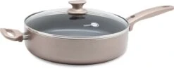 GreenPan Cambridge Hapjespan Met Deksel 28cm - Brons - Inductie - PFAS-vrij -Eersteklas Kookgereiwinkel 1200x475