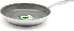 GreenChef Profile Plus Koekenpan 28cm - Zilverkleurig - Inductie - PFAS-vrij