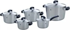 BK Conical Cool Glas Pannenset - 5-delig - Glazen Deksels - Geschikt Voor Alle Warmtebronnen -Eersteklas Kookgereiwinkel 1200x518 1