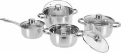 Excellent Houseware Pannenset RVS 8 Delig - -Eersteklas Kookgereiwinkel 1200x531