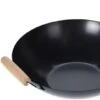 Wok Carbon Staal Ø35cm Houten Handgreep Wokpannen 1 Wok Carbon Staal Ø35cm Houten Handgreep Wokpannen -Eersteklas Kookgereiwinkel 1200x539