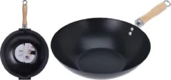 Excellent Houseware Wok Ø30cm Non Stick Zwart Houten Handvat 30 Cm - Pan - Koken - Eten - Keuken 7 Excellent Houseware Wok Ø30cm Non Stick Zwart Houten Handvat 30 Cm - Pan - Koken - Eten - Keuken -Eersteklas Kookgereiwinkel 1200x560 2