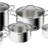 Tefal Intuition Pannenset 5-Pannen Kookset - Steelpan Ø 16 Cm, Kookpan 18/20/24 Cm, Soeppan 22 Cm - Zilver 1 Tefal Intuition Pannenset 5-Pannen Kookset - Steelpan Ø 16 Cm, Kookpan 18/20/24 Cm, Soeppan 22 Cm - Zilver -Eersteklas Kookgereiwinkel 1200x597