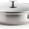 KitchenAid Stainless Steel Hapjespan Met Glazen Deksel ø28cm - RVS - Inductie - Anti-aanbak 1 KitchenAid Stainless Steel Hapjespan Met Glazen Deksel ø28cm - RVS - Inductie - Anti-aanbak -Eersteklas Kookgereiwinkel 1200x604 4