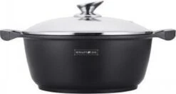 Royalty Line - Marble Soep/braadpan - Met Glazen Deksel Zwart - 24 CM. RL-BS24ML 31 Royalty Line - Marble Soep/braadpan - Met Glazen Deksel Zwart - 24 CM. RL-BS24ML -Eersteklas Kookgereiwinkel 1200x644 1