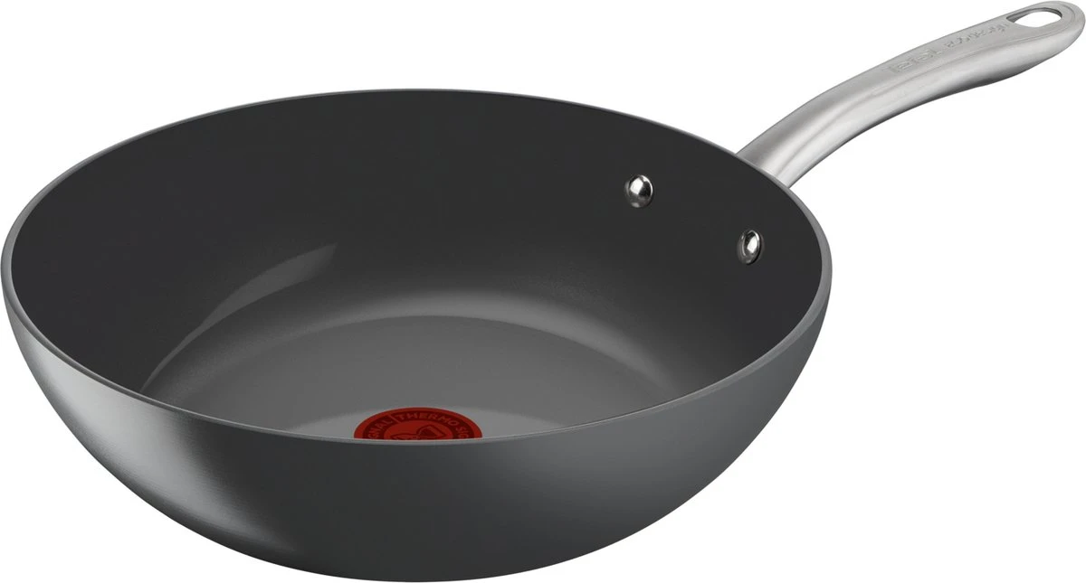 Tefal Renew+ Keramische Wokpan - Ø 28 Cm 3 Tefal Renew+ Keramische Wokpan - Ø 28 Cm