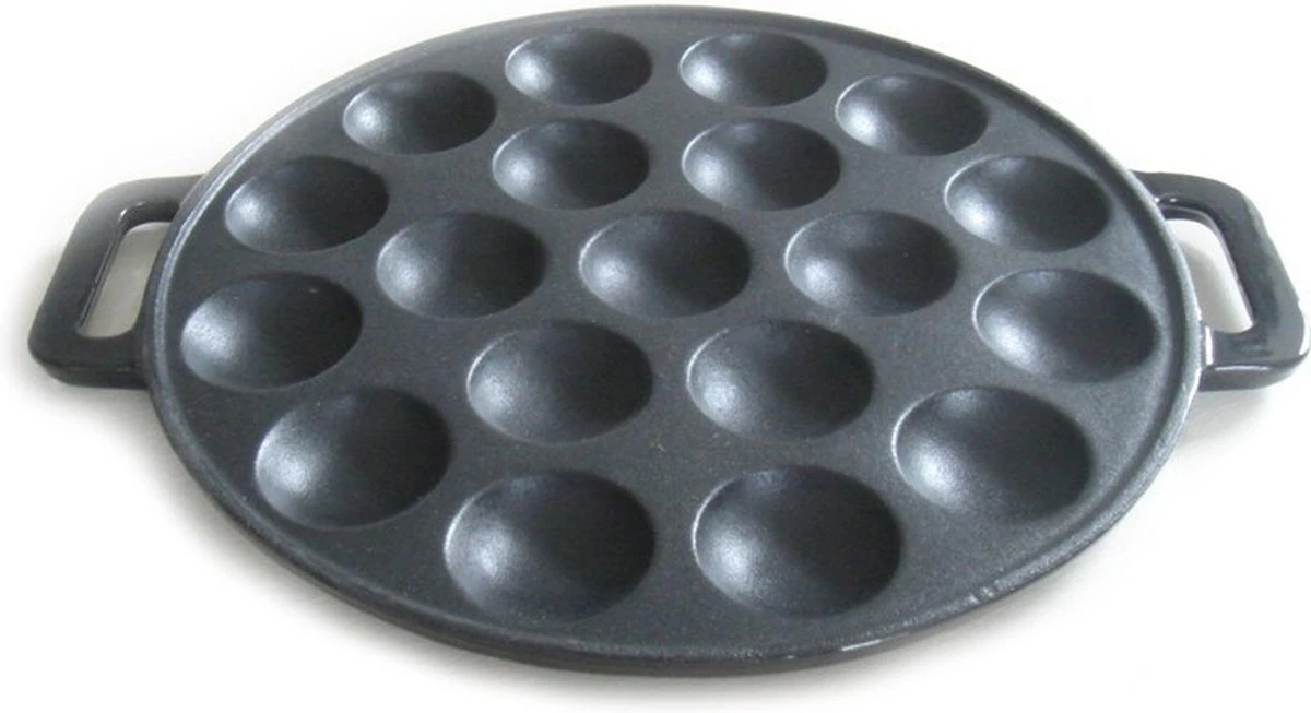 Inno Cuisinno Poffertjespan - Ø 24 Cm - Zwart 3 Inno Cuisinno Poffertjespan - Ø 24 Cm - Zwart