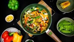 Just Vegan Koekenpan ECO Met Afneembaar Handvat 20 Cm Aluminium Groen 20 Just Vegan Koekenpan ECO Met Afneembaar Handvat 20 Cm Aluminium Groen -Eersteklas Kookgereiwinkel 1200x673 1