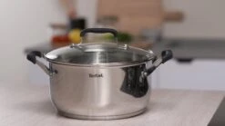 Tefal Cook & Cool E493S6 - Set 3-delig (kookpan 20/24 + Steelpan 16) -Eersteklas Kookgereiwinkel 1200x674 10