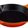 Le Creuset Ronde Hoge Skillet 26cm Oranjerood